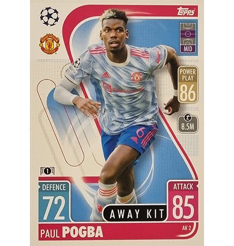 Topps Champions League Extra 2021/2022 AK 02 Paul Pogba