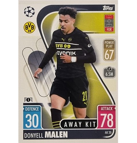 Topps Champions League Extra 2021/2022 AK 20 Donyell Malen