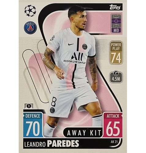 Topps Champions League Extra 2021/2022 AK 21 Leandro Parades