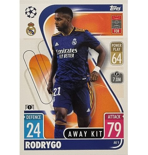 Topps Champions League Extra 2021/2022 AK 09 Rodrygo