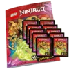 Blue Ocean LEGO Ninjago Crystalized Sticker - 1x Stickeralbum + 10x Stickertüten (Deutsche Version)