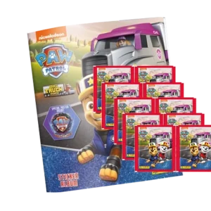 Panini Paw Patrol Serie 9 Big Truck Sticker – 1x Stickeralbum + 10x Stickertüten