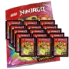 Blue Ocean LEGO Ninjago Crystalized Sticker - 1x Stickeralbum + 15x Stickertüten (Deutsche Version)