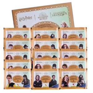 Panini Harry Potter Sticker Guide 2 Die Häuser von Hogwarts Sticker – 1x Sammelalbum + 15x Stickertüten (Deutsche Version)