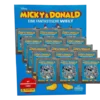 Panini Micky und Donald Sticker Serie Eine Fantastische Welt - 1x Stickeralbum + 15x Stickertüten