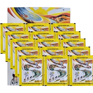 Panini Tour de France 2024 Sticker - 1x Sammelalbum + 15x Stickertüten