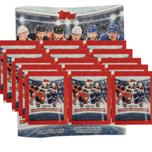 Topps NHL 2022/23 Hockey Sticker - 1x Sammelalbum + 15x Stickertüten