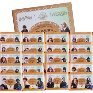 Panini Harry Potter Sticker Guide 2 Die Häuser von Hogwarts Sticker – 1x Sammelalbum + 20x Stickertüten (Deutsche Version)