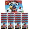 Panini Miraculous Ladybug Heroez in the World Sticker Album + 20x Tüten