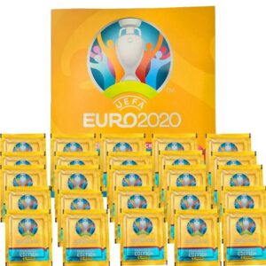 Panini EURO 2020 Sticker Tournament - Album + 25x Tüten