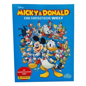 Panini Micky und Donald Sticker Serie Eine Fantastische Welt - 1x Stickeralbum