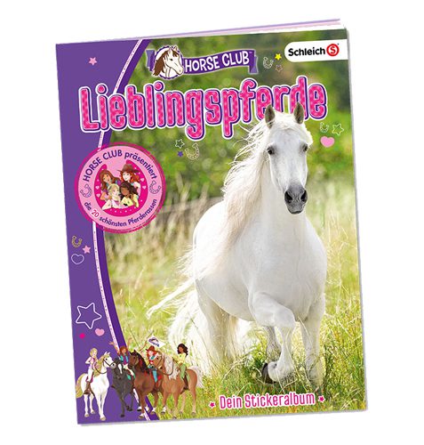 Horse Club Lieblingspferde Sticker - 1x Stickeralbum