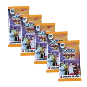 Topps Bundesliga Match Attax EXTRA 2023-24 - 5x Booster je 12x Sammelkarten