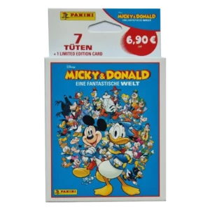 Panini Micky und Donald Sticker Serie Eine Fantastische Welt - 1x Eco Blister