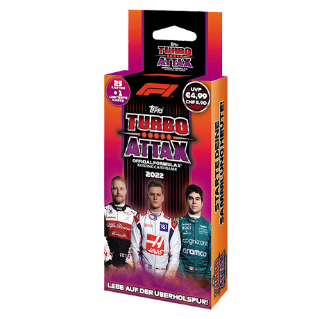 Topps Formula 1 Turbo Attax 2022 Trading Cards - 1x Eco Blister