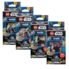 LEGO Star Wars Trading Cards Serie 5 “25 Jahre LEGO SW“ – 1x Eco Pack Blister Set alle 4x verschiedene Eco Packs