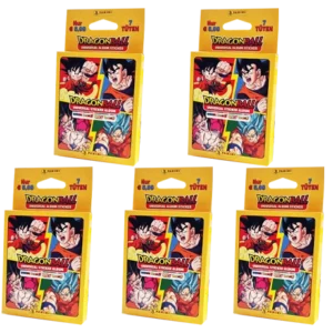 Panini Dragonball Universal Sticker 2024 - 5x Eco Blister Pack