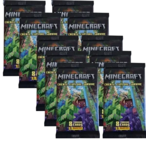 Panini Minecraft Serie 3 Trading Cards Create Explore Survive - 10x Booster Packs