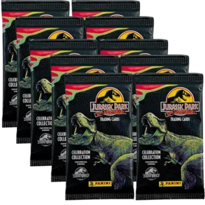 Panini Jurassic Park 30th Anniversary TC Trading Cards - 10x Booster