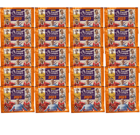 Panini Premier League 2023 Sticker - 20x Stickertüten