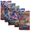 Pokemon Karmesin & Purpur Gewalten der Zeit - 5x Booster je 10x Sammelkarten