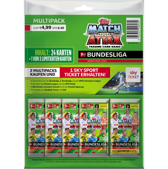 Topps Match Attax Multipack