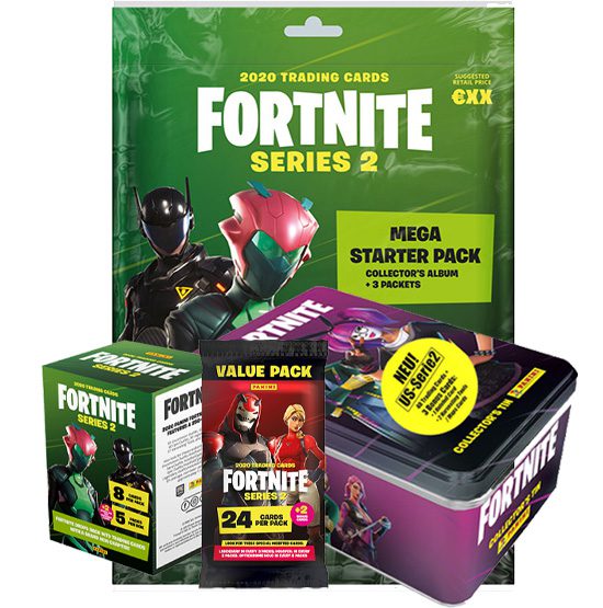 Panini Fortnite Series 2 Bundle für Einsteiger