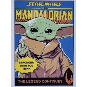 Topps The Mandalorian Trading Cards 2021 Nr CC 3 Comic Book