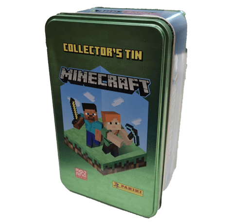 Panini Minecraft 2 Trading Cards Time To Mine - Classic Tin