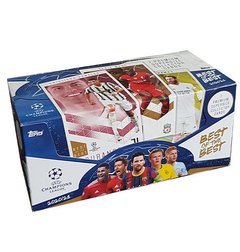 Topps Champions League BEST OF THE BEST Trading Cards Saison 2020/2021 - 1x Display je 24 Booster