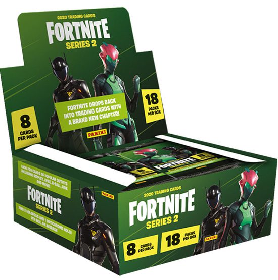 Panini Fortnite Series 2 Display Trading Cards