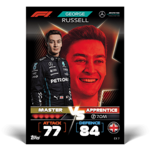 Topps Formula 1 Turbo Attax 2022 Trading Cards - EX 7 George Russell
