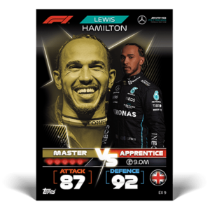 Topps Formula 1 Turbo Attax 2022 Trading Cards - EX 9 Lewis Hamilton
