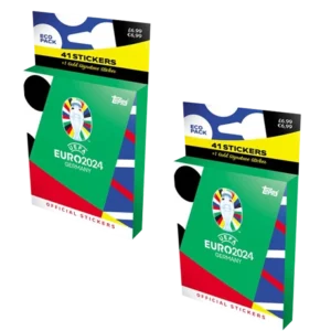 Topps UEFA EURO 2024 Sticker - 2x Eco Blister Pack