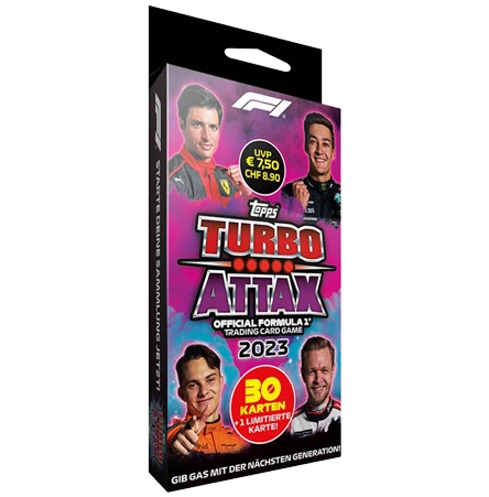 Topps Formula 1 Turbo Attax 2023 Trading Cards – 1x Eco Pack