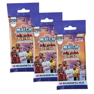 Topps Bundesliga Match Attax EXTRA 2023-24 - 3x Fat Pack Booster