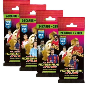 Panini FIFA 365 2024 Adrenalyn XL - 4x Fat Pack Booster