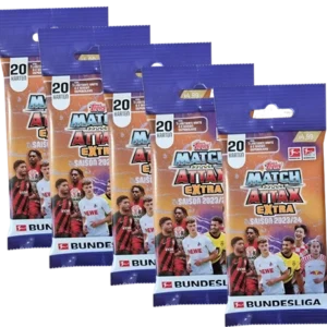 Topps Bundesliga Match Attax EXTRA 2023-24 - 5x Fat Pack Booster