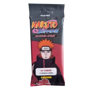 Panini Naruto Shippuden Akatsuki Attax Trading Cards (2024) - 1x Fat Pack Booster