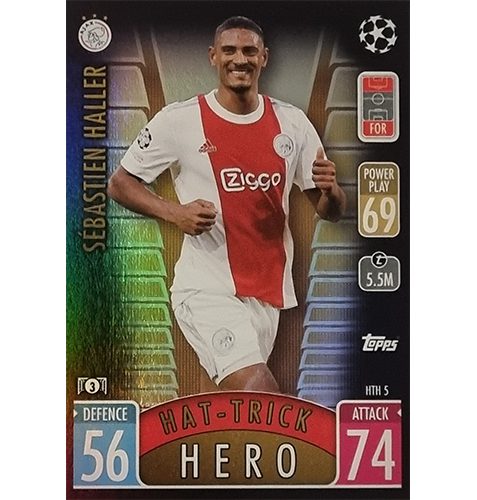 Topps Champions League Extra 2021/2022 HTH 5 Sebastien Haller