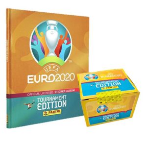 Panini EURO 2020 Tournament Edition Sticker - 1x Hardcover Album + 1x Display je 100 Stickertüten