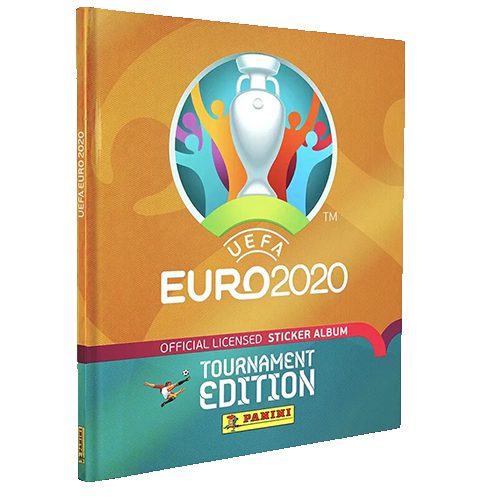 Panini EURO 2020 Tournament Edition Sticker Hardcover Album