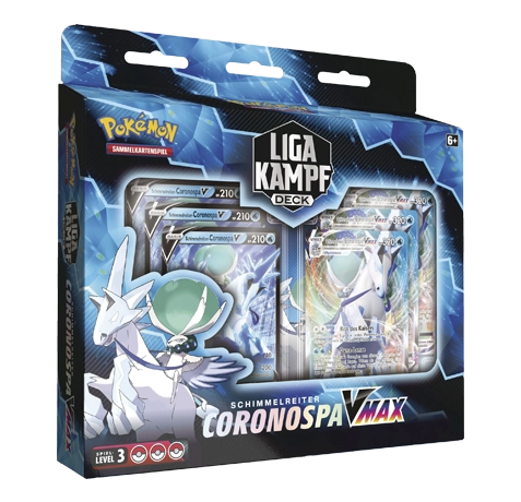 Pokemon Liga-Kampfdeck Schimmelreiter Coronospa 2022 DE