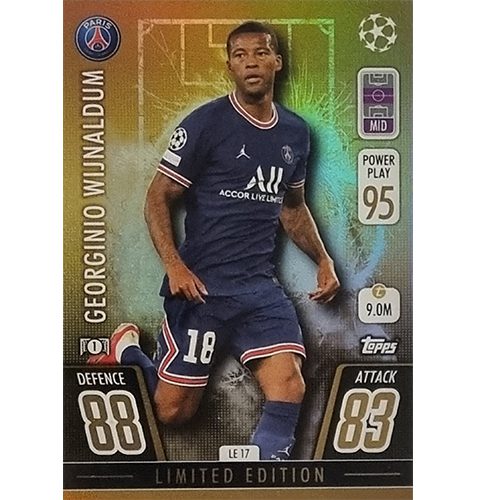 Topps Champions League Extra 2021/2022 LE 17 Georginio Wijnaldum