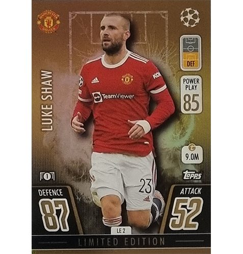 Topps Champions League Extra 2021/2022 LE 02 Luke Shaw