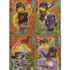 Lego Ninjago Serie 7 Trading Cards Geheimnisse der Tiefe - 1x LE Cards Set LE11 LE25-27