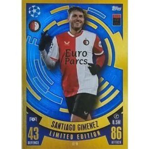 Topps Champions League Match Attax 2023-2024 - 1x LE 19 Santiago Gimenez