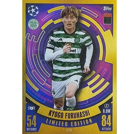 Topps Champions League Match Attax 2023-2024 - 1x LE 27 Kyogo Furuhashi