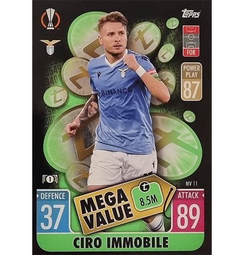 Topps Champions League Extra 2021/2022 MV 11 Ciro Immobile