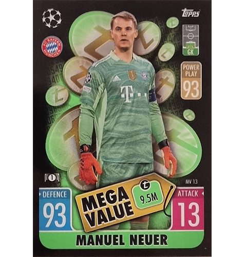 Topps Champions League Extra 2021/2022 MV 13 Manuel Neuer